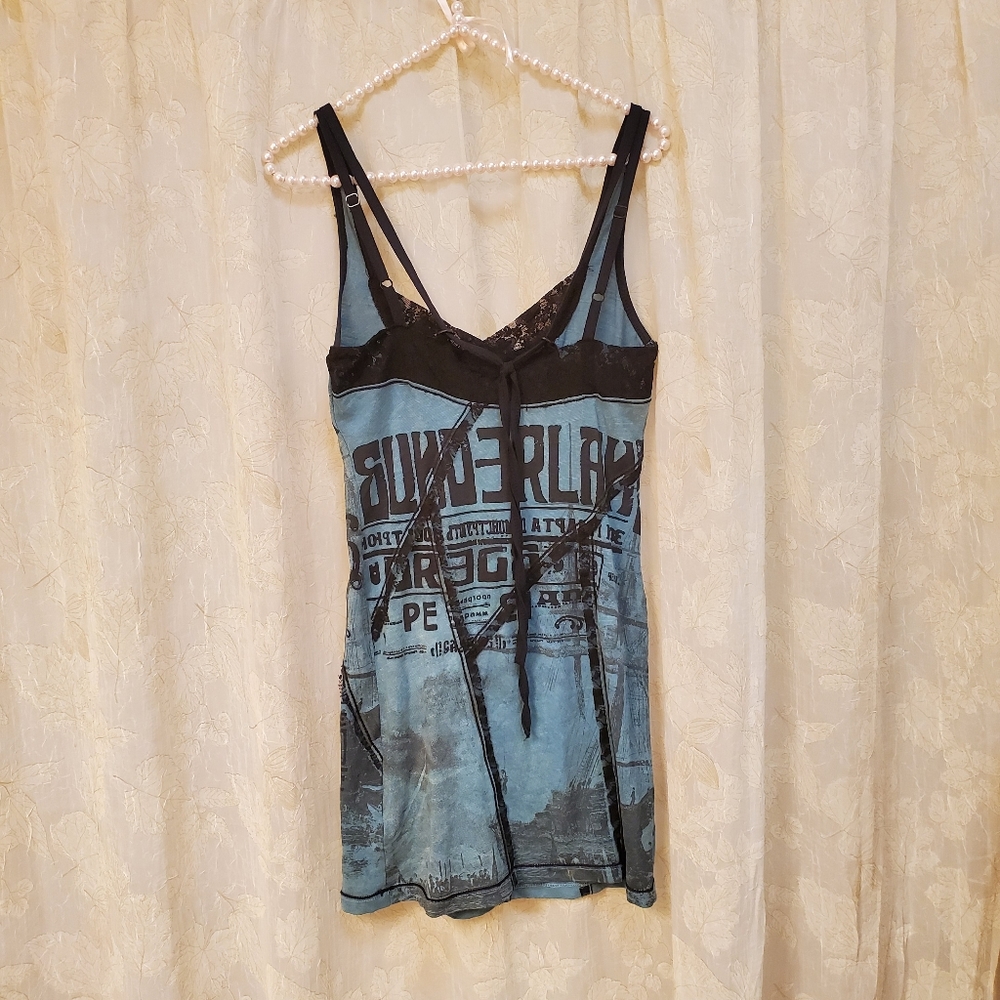 Salvage Green Tank Top - Picture 4 of 6